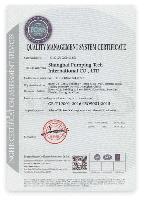 Certifications