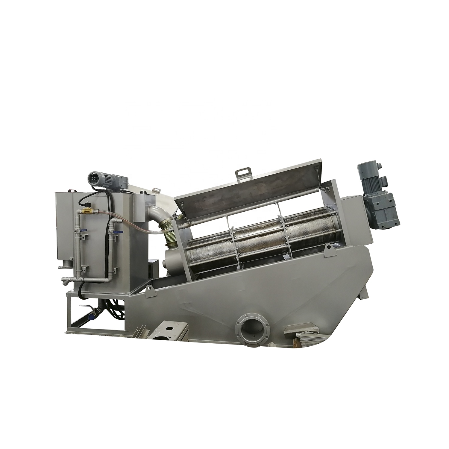 Sludge Dewatering Machine in sewage waste water treatment